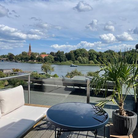 Ferienhaus Seekutter Mit Eigenem Seezugang Malchow  Exterior foto