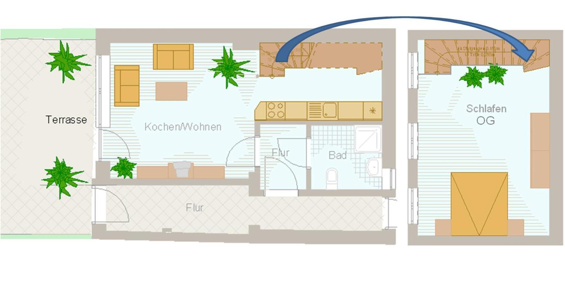 Ferienhaus Seekutter Mit Eigenem Seezugang Malchow  Quarto foto